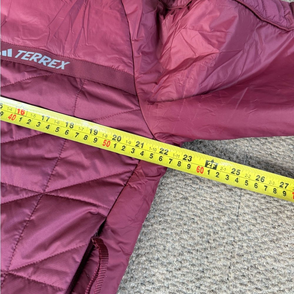 Adidas Terrex Multi Insulation Shadow Red Hiking Jacket IB4210 Women’s Size L - Picture 8 of 10